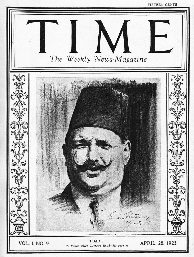 Fuad_I_on_Time_Magazine_1923